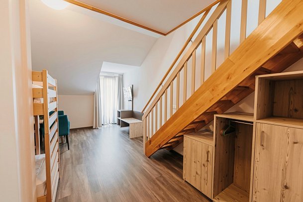 Sonnenhotel Bayerischer Hof - Wohnbeispiel Familienzimmer Comfort Galerie (Zimmercodierung FF1)