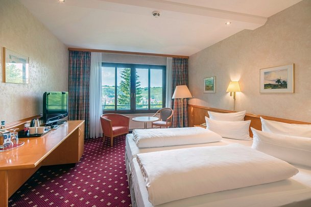 Best Western Hotel Polisina - Wohnbeispiel Doppelzimmer (Zimmercodierungen DP1 & DB1)