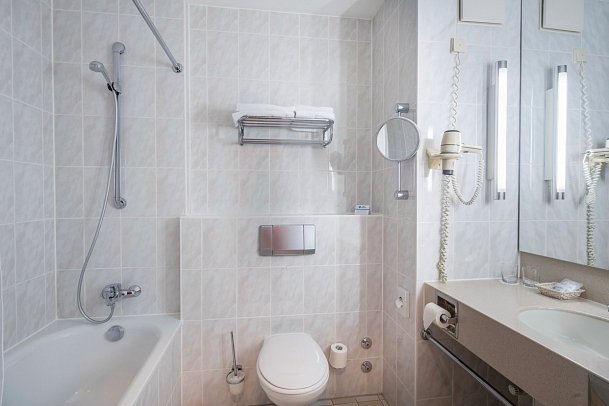 Best Western Hotel Polisina - Wohnbeispiel Doppelzimmer (Zimmercodierungen DP1 & DB1)