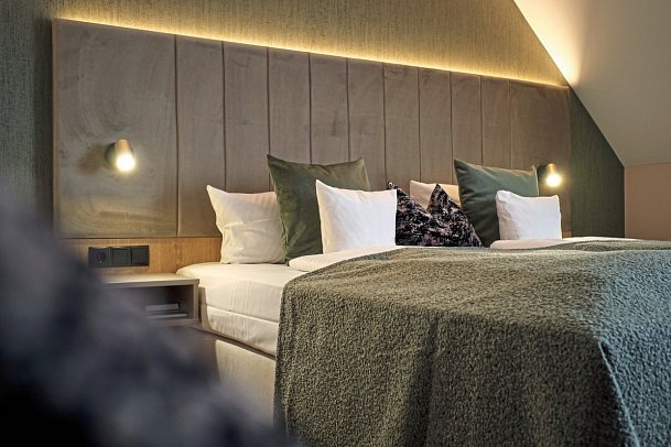 Parkhotel Altmühltal - Wohnbeispiel Doppelzimmer (Zimmercodierungen DB1 & DB2)