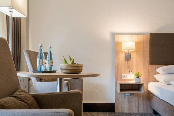 Hotel Frankenland - Wohnbeispiel Doppelzimmer Komfort (Zimmercodierung DF1)