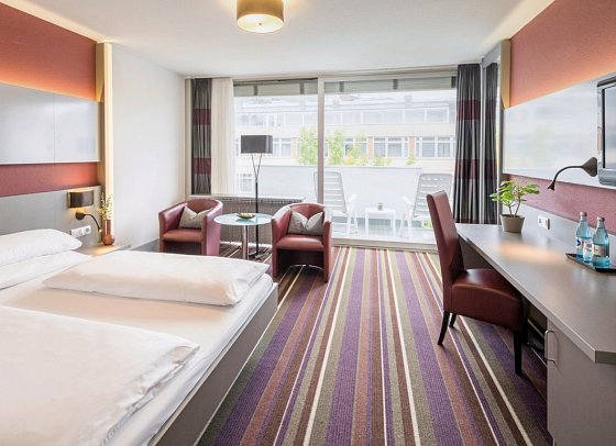 Hotel Frankenland - Wohnbeispiel Doppelzimmer Superior (Zimmercodierung DS1)