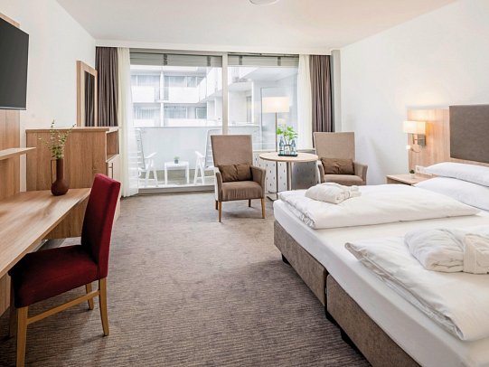 Hotel Frankenland - Wohnbeispiel Doppelzimmer Komfort (Zimmercodierungen DF1 & DF8)