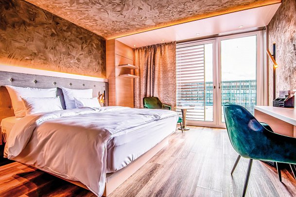 Meiser Design Hotel - Wohnbeispiel Doppelzimmer Superior (Zimmercodierung DS1)