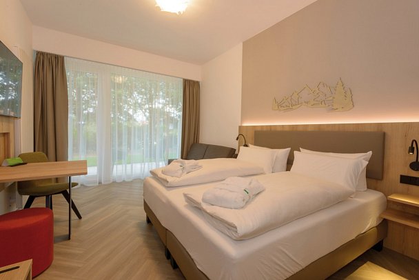 BERGlässig Hotel Bodenmais - Wohnbeispiel Appartement Komfort Typ 2 (Zimmercodierung AF2)