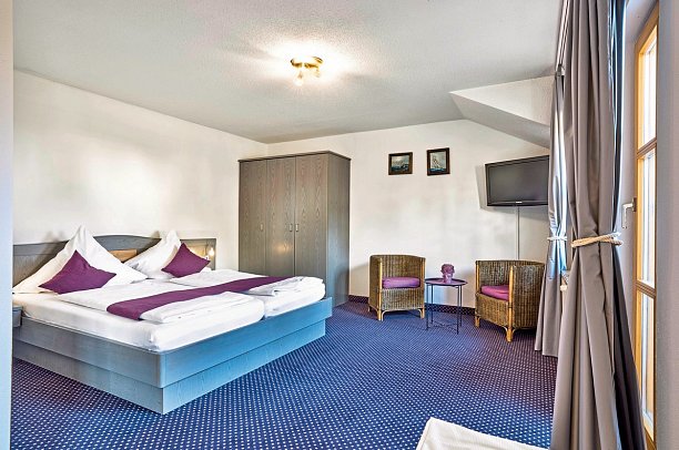Das Arber-Hotel am Rothbach - Wohnbeispiel Familienzimmer (Zimmercodierung FB1)