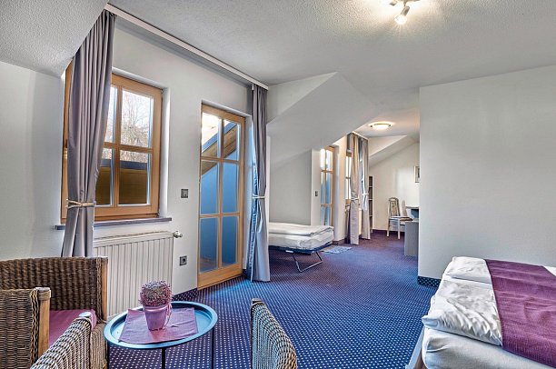 Das Arber-Hotel am Rothbach - Wohnbeispiel Familienzimmer (Zimmercodierung FB1)