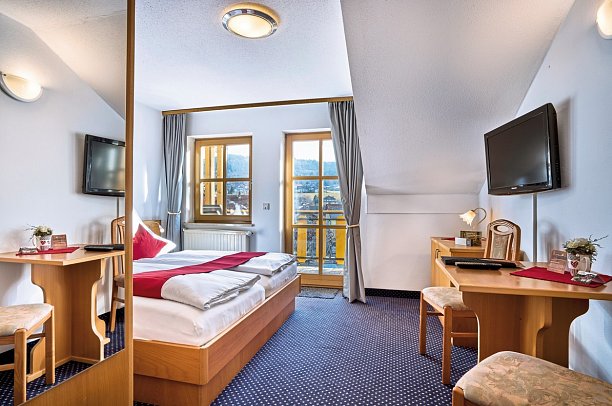 Das Arber-Hotel am Rothbach - Wohnbeispiel Doppelzimmer (Zimmercodierungen DB1 & EB1)