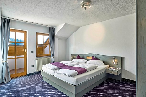 Das Arber-Hotel am Rothbach - Wohnbeispiel Appartement 2 Schlafzimmer (Zimmercodierung OB2)