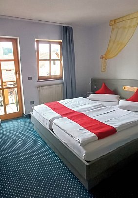 Das Arber-Hotel am Rothbach - Wohnbeispiel Doppelzimmer (Zimmercodierungen DB1 & EB1)
