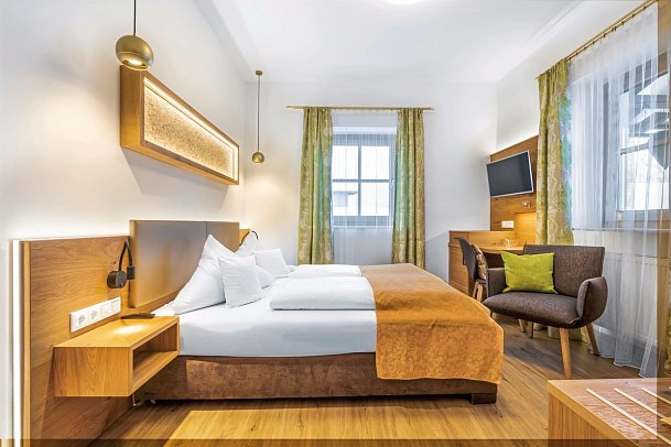 Wander und Aktivhotel Rösslwirt - Wohnbeispiel Doppelzimmer Standard (Zimmercodierungen DG1, DX1 & DX2)