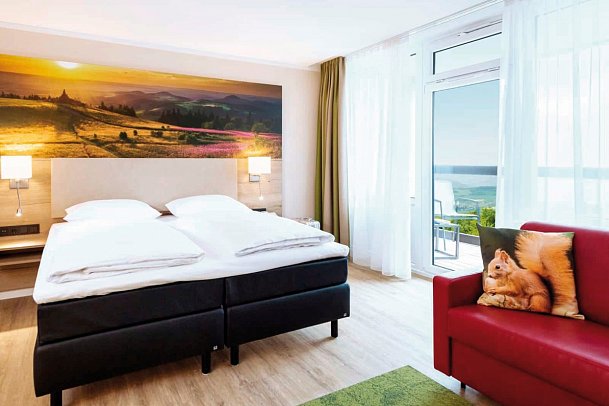 Rhön Park Aktiv Resort - Wohnbeispiel Studio Deluxe (Zimmercodierungen SD1, SD2, SB8 & SB9)