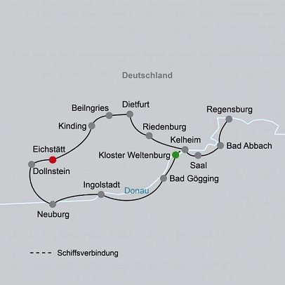 Rundtour Donau & Altmühl