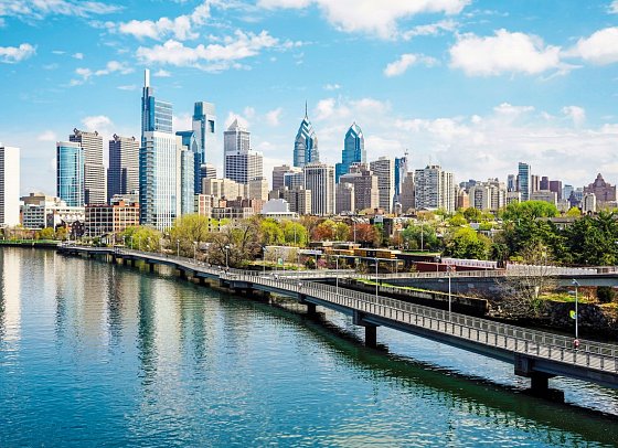 Bilderbogen des Ostens - Skyline Philadelphia