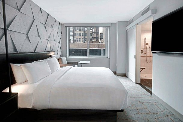 SpringHill Suites New York Midtown Manhattan/Park Avenue - Wohnbeispiel Studio One King (Zimmercodierung UG2)