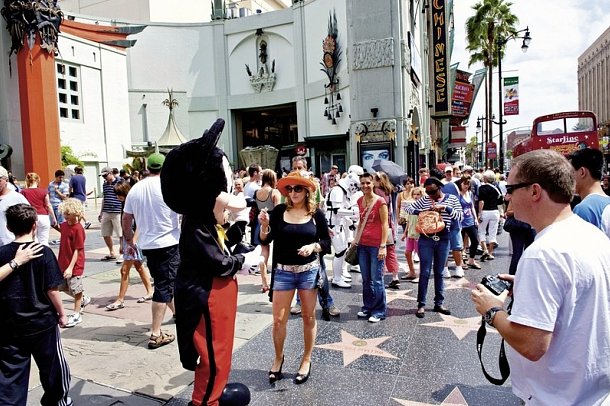 Vom Atlantik zum Pazifik - Hollywood