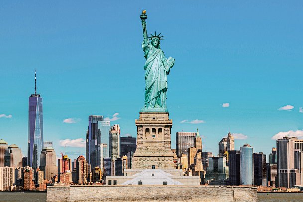 Manhattan Express & Florida Sunshine State inkl. Badeverlängerung (Superior-Variante, Ocean View) - New York, Freiheitsstatue