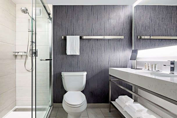 New York Marriott Marquis - Wohnbeispiel Deluxe Room Double Double (Zimmercodierung UD5)