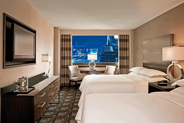 Sheraton New York Times Square - Wohnbeispiel Superior Double Double (Zimmercodierung US3)