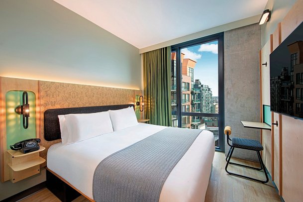 Moxy Brooklyn Williamsburg - Wohnbeispiel King (Zimmercodierung UG2)