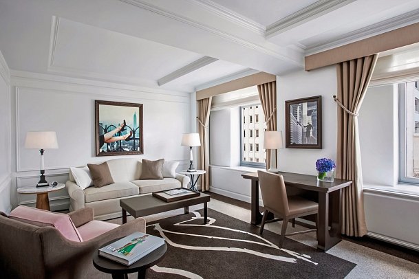 The Ritz-Carlton New York, Central Park - Wohnbeispiel Avenue View Suite (Zimmercodierung WB1)