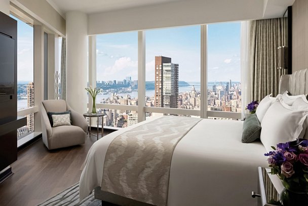 Mandarin Oriental New York - Hudson River View Suite (Zimmercodierung WB1)