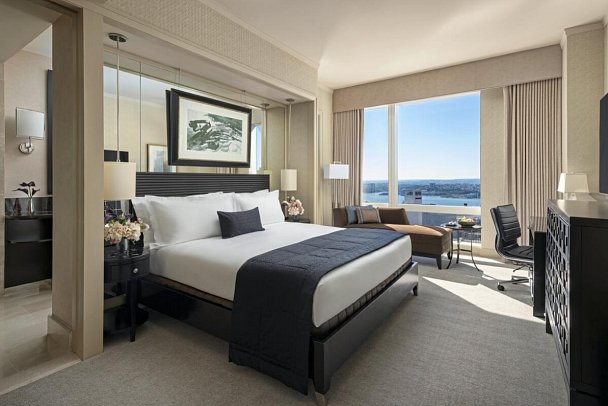 Mandarin Oriental New York - Wohnbeispiel Hudson River View King or Twin (Zimmercodierung UG1)