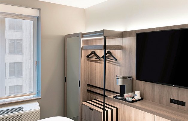 Holiday Inn Express New York City – Chelsea - Wohnbeispiel Standard King, Standard Two Double beds (Zimmercodierungen UG2 & UG3)