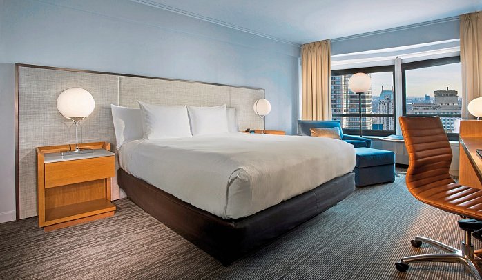 New York Hilton Midtown - Wohnbeispiel Urban King or Queen, City King or Queen, Skyline King or Queen (Zimmercodierungen UG6, UD6 & XD6)