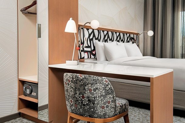 SpringHill Suites New York Queens - Wohnbeispiel King (Zimmercodierung UG1)