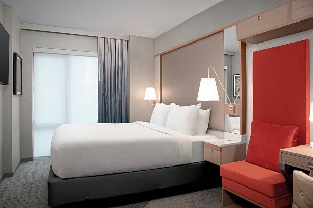 SpringHill Suites New York Manhattan Times Square - Wohnbeispiel One King Guestroom (Zimmercodierung UG2)