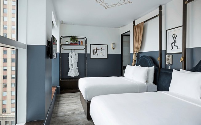 CIVILIAN Hotel - Wohnbeispiel Spacious Double Double (Zimmercodierung UG3)