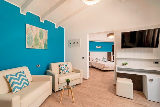 Hotel I Ginepri - Wohnbeispiel Doppelzimmer Superior (Zimmercodierung DS1)
