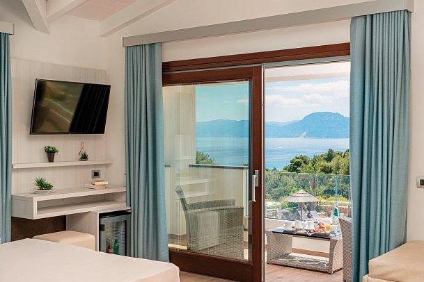 Hotel I Ginepri - Wohnbeispiel Doppelzimmer Superior Meerblick (Zimmercodierung DSM)
