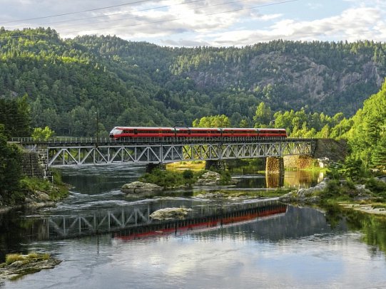 Erlebnis Bergenbahn im Sommer - Bergenbahn