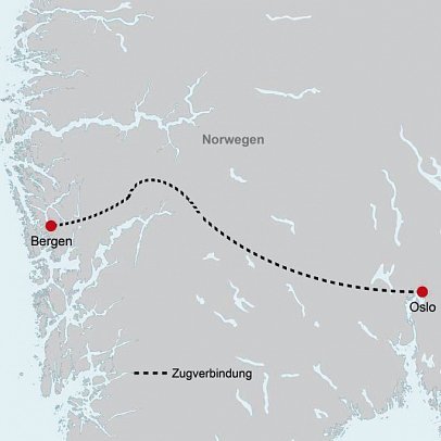 Erlebnis Bergenbahn im Sommer