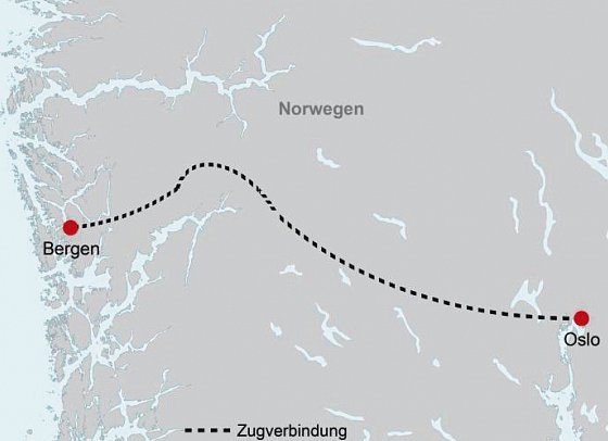 Erlebnis Bergenbahn im Sommer