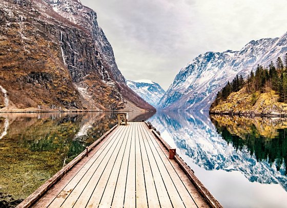 Norwegens schönste Fjorde - Nærøyfjord bei Gudvangen