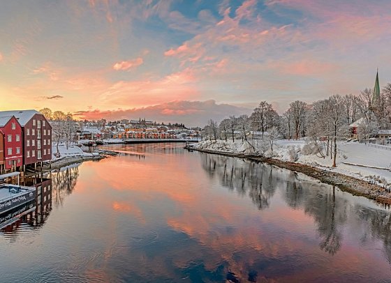 Das Beste aus Fjord- und Nordnorwegen im Winter - Trondheim