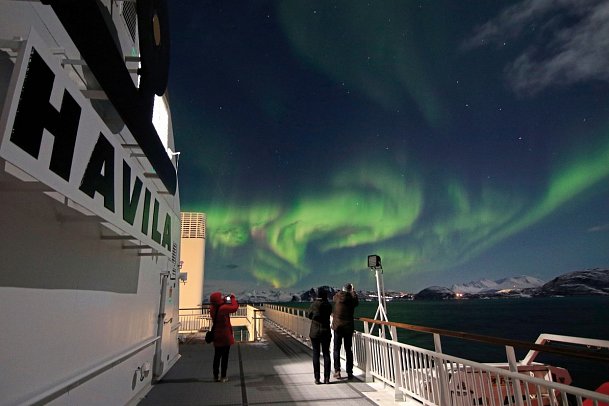Das Beste aus Fjord- und Nordnorwegen im Winter - Havila Voyages - Nordlichter