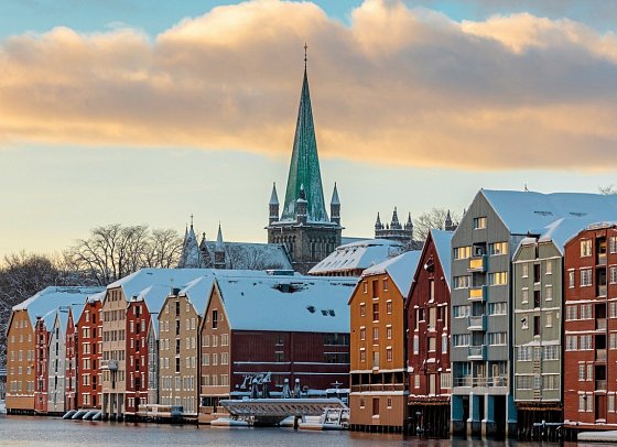 Das Beste aus Fjord- und Nordnorwegen im Winter - Trondheim
