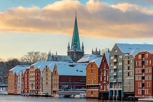Das Beste aus Fjord- und Nordnorwegen im Winter - Trondheim