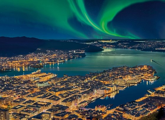 Das Beste aus Fjord- und Nordnorwegen im Winter - Bergen