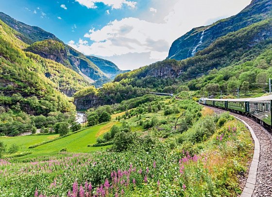 Mit Schiff und Bahn von Oslo nach Bergen - Flåmbahn