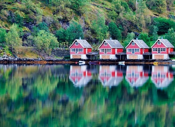 Mit Schiff und Bahn von Oslo nach Bergen - Flåm