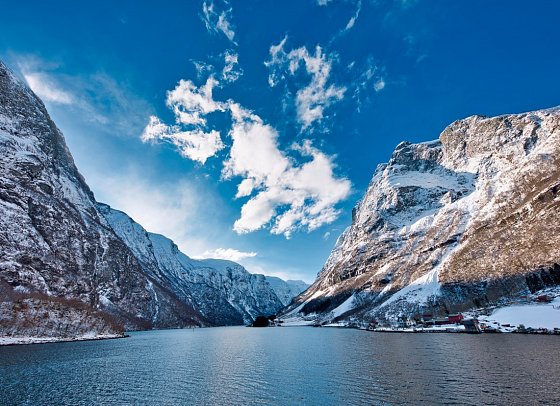 Winterliche Fjorde und Bergenbahn - Sognefjord