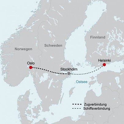 Nordeuropas Hauptstädte