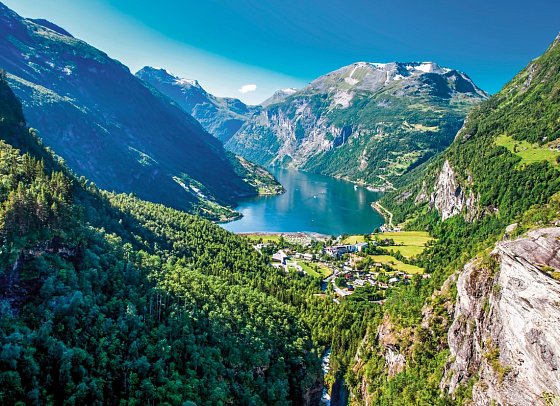 Traumhaftes Fjell-und Fjordnorwegen - Geirangerfjord