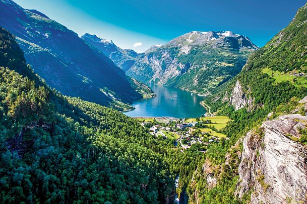 Traumhaftes Fjell-und Fjordnorwegen - Geirangerfjord