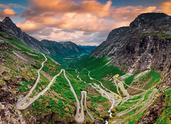 Traumhaftes Fjell-und Fjordnorwegen - Trollstigen